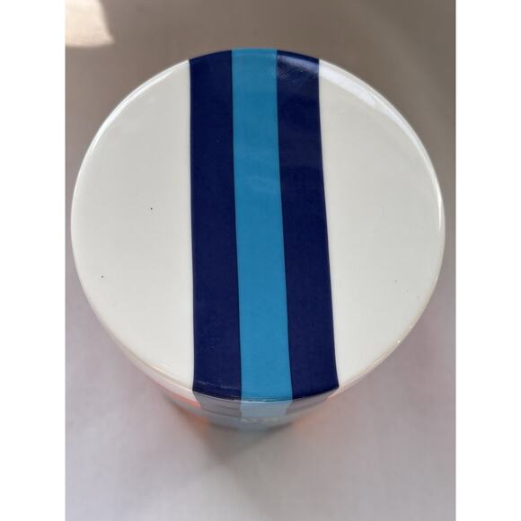 Retired Jonathan Adler Carnaby Calories Canister Ceramic Storage Container - Picture 6 of 8